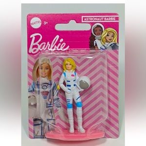 Mattel - Barbie "Astronaut Barbie" Mini Figure (New) - 2 1/2 Inches - New